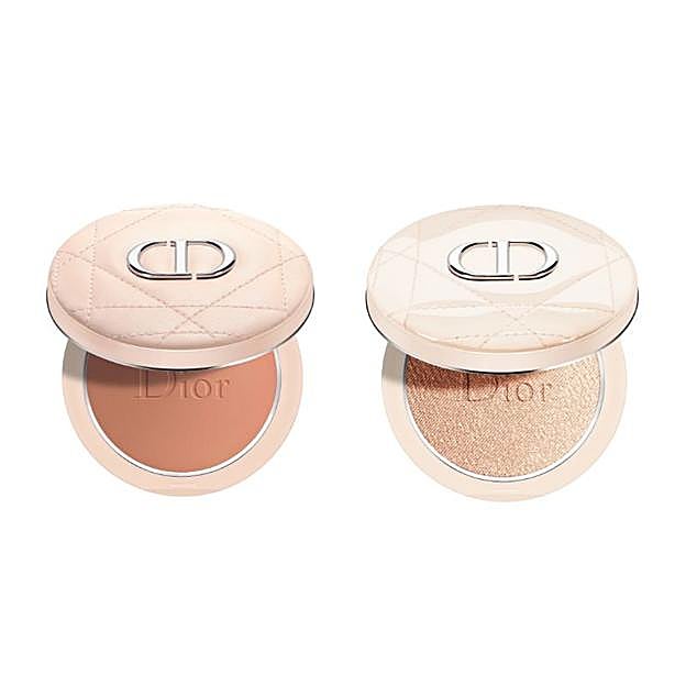 De izq, a dch.: Dior Forever Natural Bronze y Dior Forever Couture Luminizer.