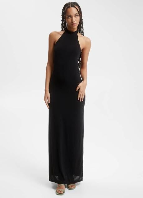Imagen - Vestido negro de Pull & Bear (29,99 euros)