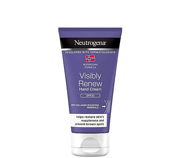 Crema de manos Neutrogena con SPF 25 (6,45 euros).