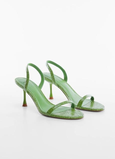 Imagen - Sandalias verdes de Mango (29,99 euros)