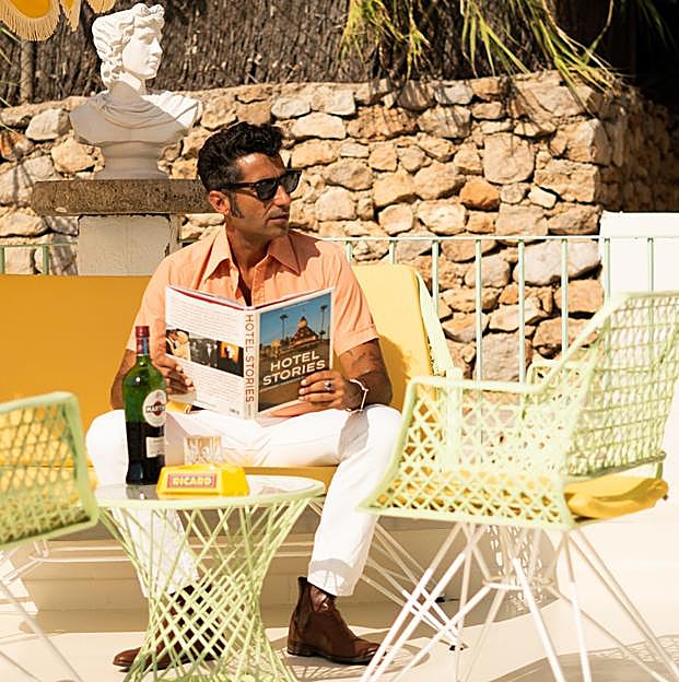 Diego Calvo, CEO de Concept Hotel Group en el hotel Mongibello de Ibiza. 