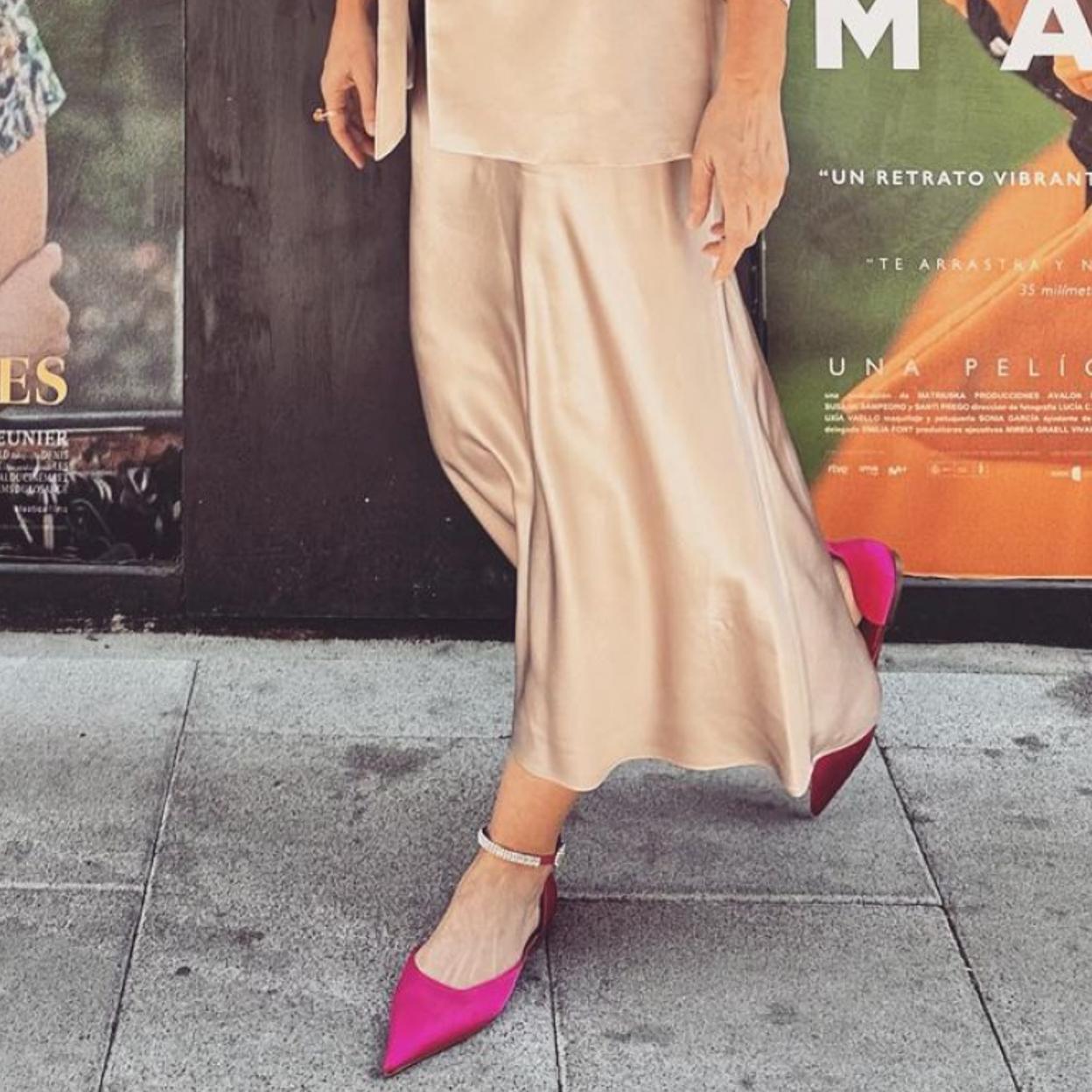 moda: Las bailarinas elegantísimas y primaverales para looks formales que encuentran las celebrities en Mango