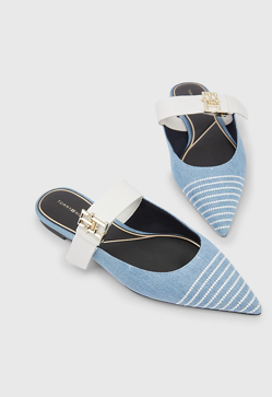 Imagen secundaria 2 - Los zapatos denim de Stradivarius, Zara y Tommy Hilfiger.