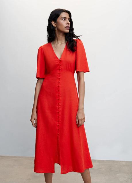 Imagen - Vestido rojo de Mango (35,99 euros)