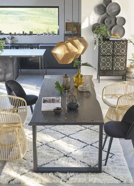 Imagen - Estancia decorada con alfombra bereber de Maison du Monde (puedes conseguirla por 359€)