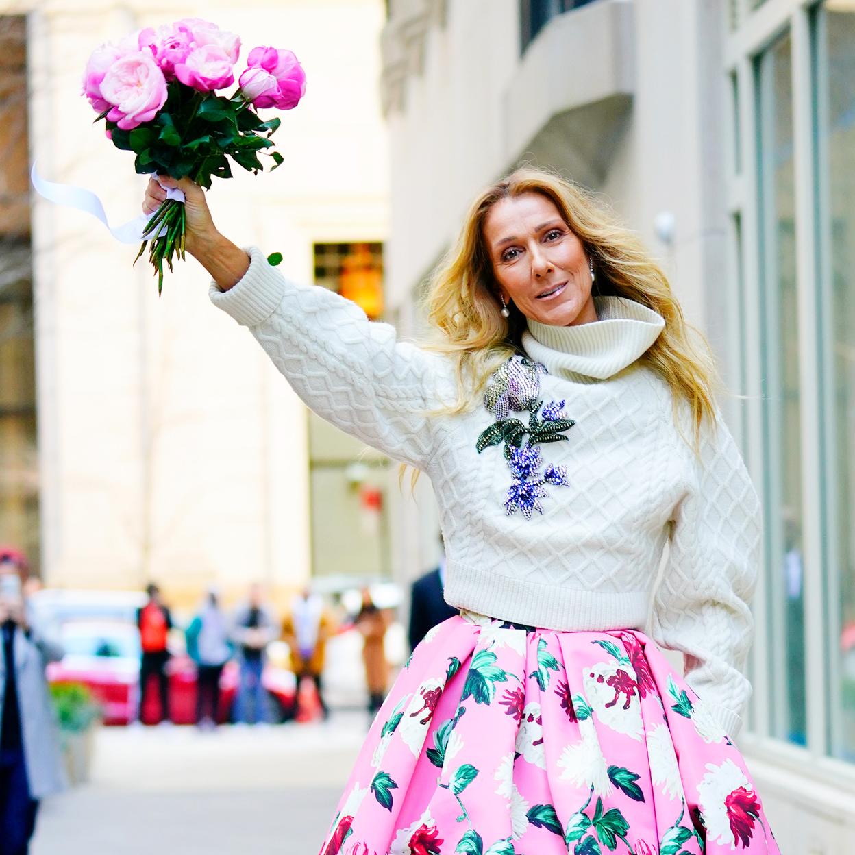 Celine dion en Nueva York