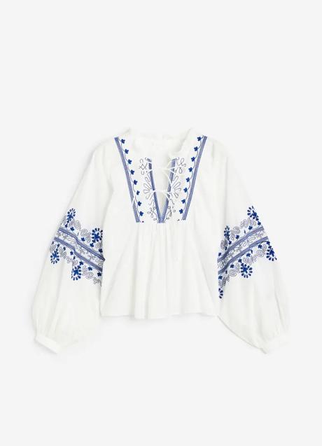 Imagen - Blusa blanca H&M (29,99 euros)