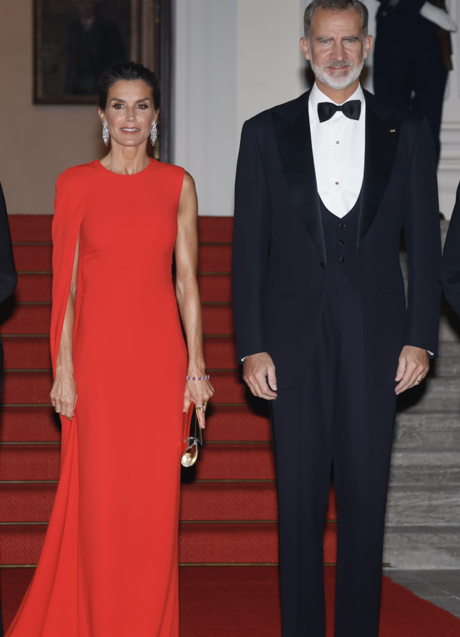 Imagen - La reina Letizia y el rey Felipe, en la cena de gala de su viaje oficial a Alemania, el pasado octubre. (FOTO: GTRES)