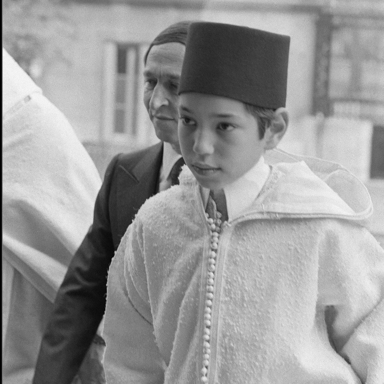 El rey Mohamed Vi en una imagen de cuando aún era un príncipe.