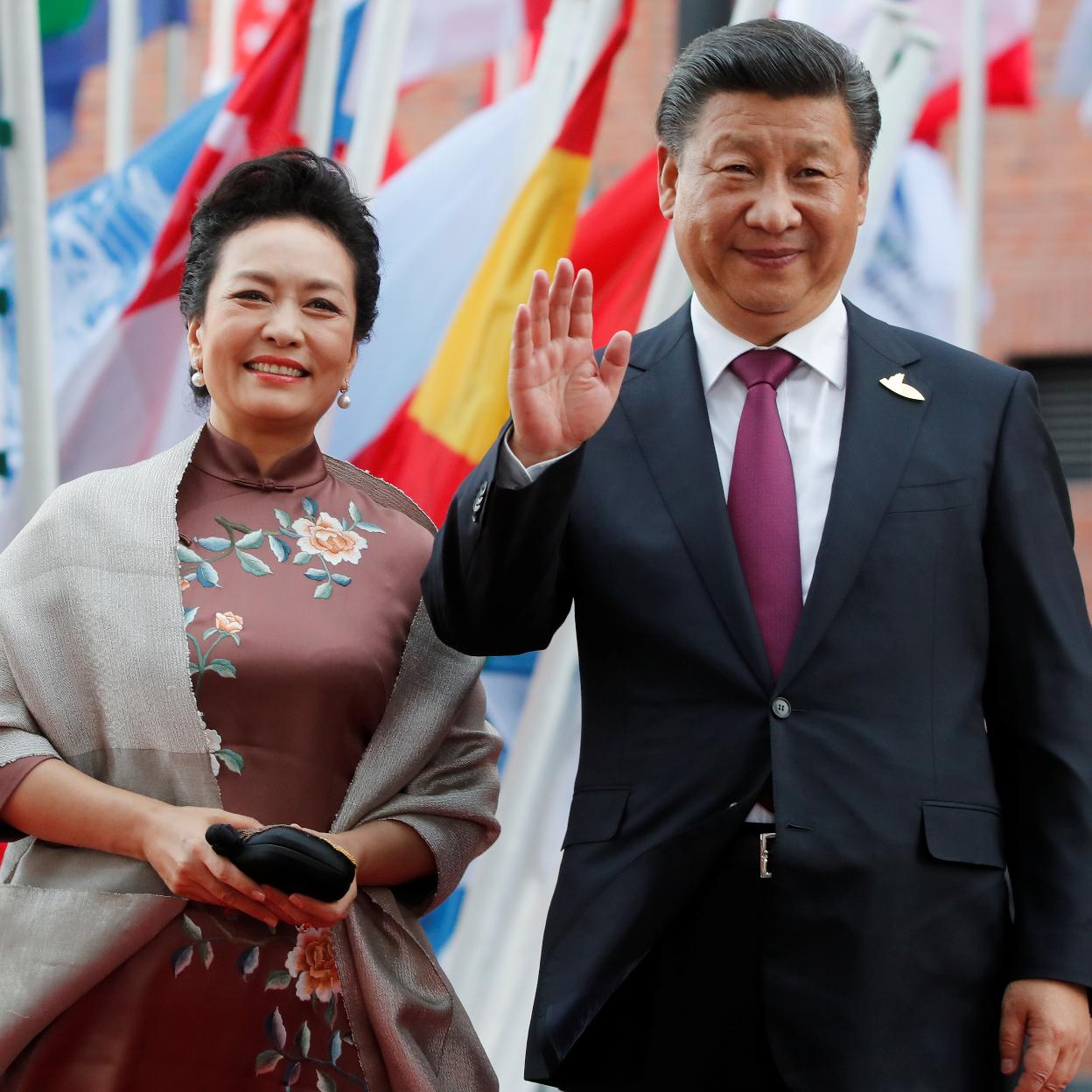Peng Liyuan y Xi Jinping, en una imagen de archivo.