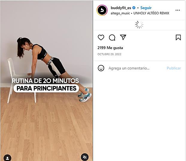 Rutina full body de 20 minutos para principiantes. 