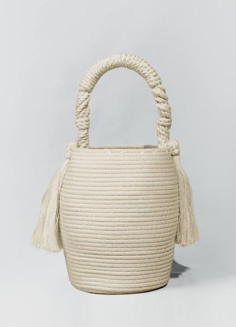 Imagen - Bolso trenzado tipo cesta