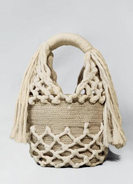 Imagen - Bolso cesta con flecos