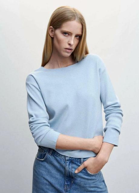 Imagen - Jersey cuello barca de Mango, 29,99€.