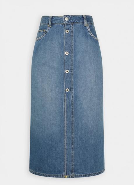 Imagen - Falda larga denim con botones de Pepe Jeans. Foto: Zalando.