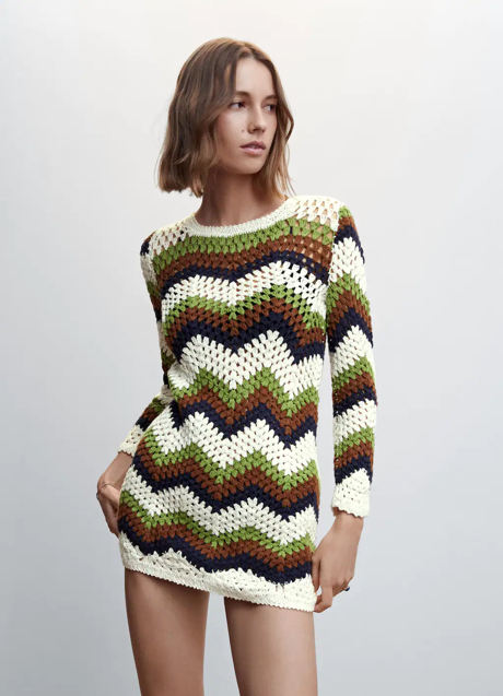 Imagen - El vestido de crochet de Mango.