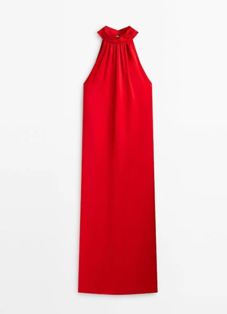 Imagen - Vestido rojo de Massimo Dutti (169 euros)