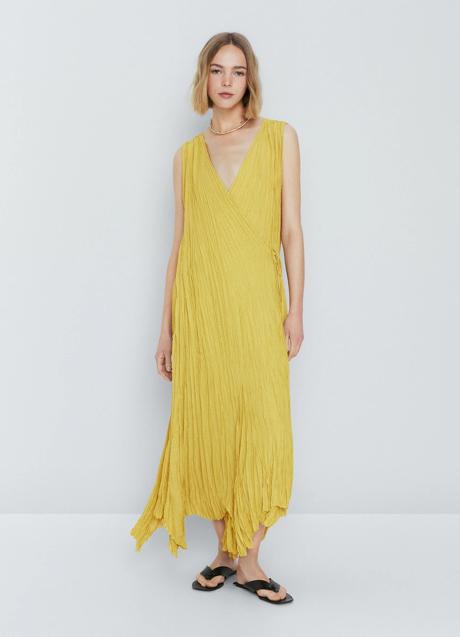 Imagen - Vestido amarillo de Massimo Dutti (79,95 euros)