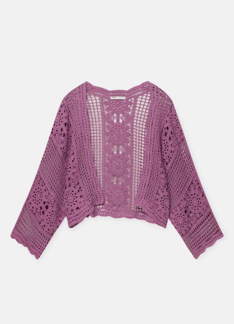 Imagen - Chaqueta de crochet de Pull & Bear (25,99 euros)
