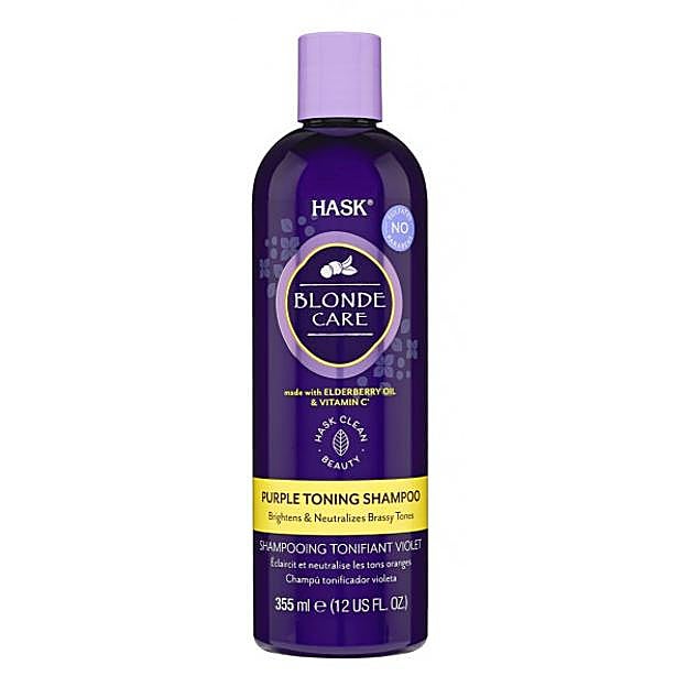Hask Champú Blonde Care Purple Toning.