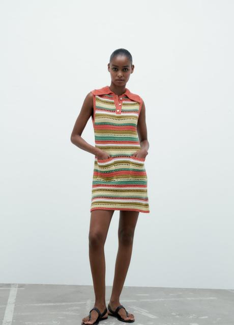 Imagen - Vestido de crochet de Zara, 29,95€.