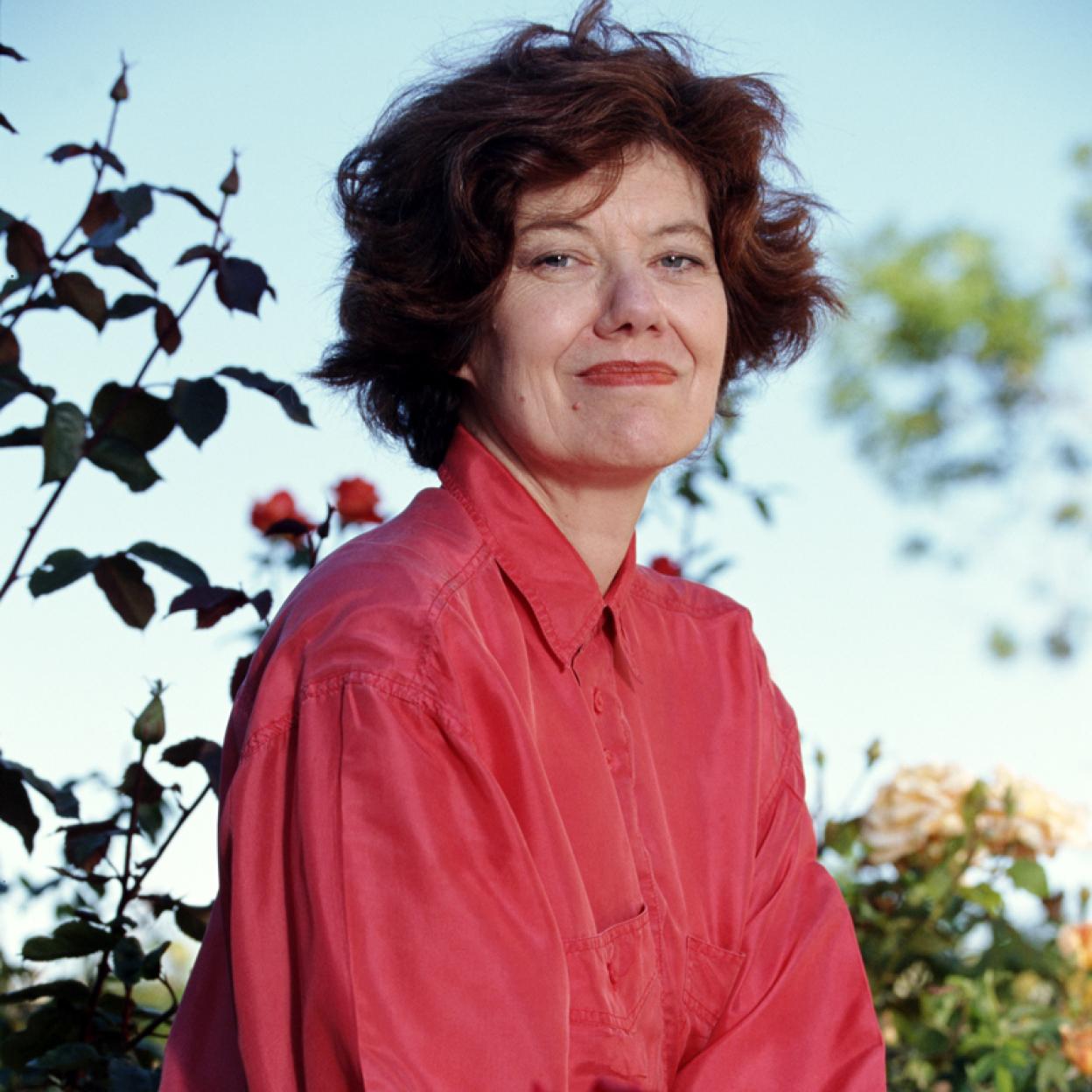 Anne Perry, en su casa de Escocia en 1994.