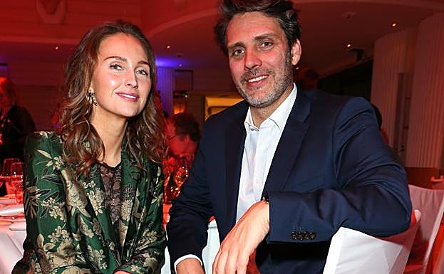 Luis de Baviera y su prometida.