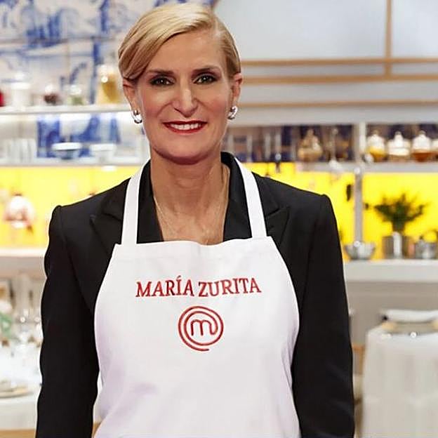MAría Zurita, en una imagen de su paso por MasterChef.