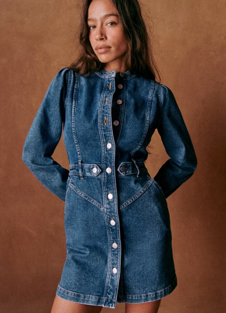 Imagen - El vestido vaquero de Sézane.