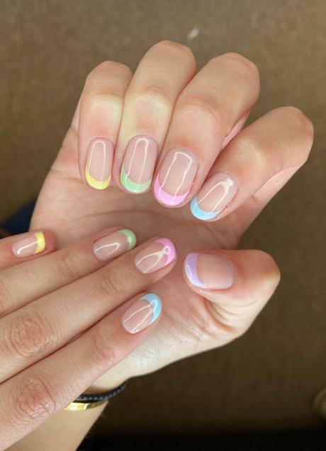 Imagen - Puntas en color pastel/PINTEREST