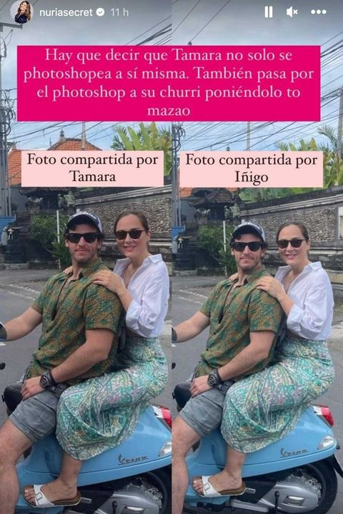 Imagen - La foto, publicada por Onieva y por Tamara. Las diferencias son notables.