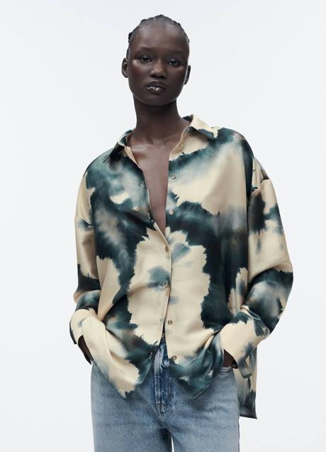 Imagen - Camisa tie-dye en beige