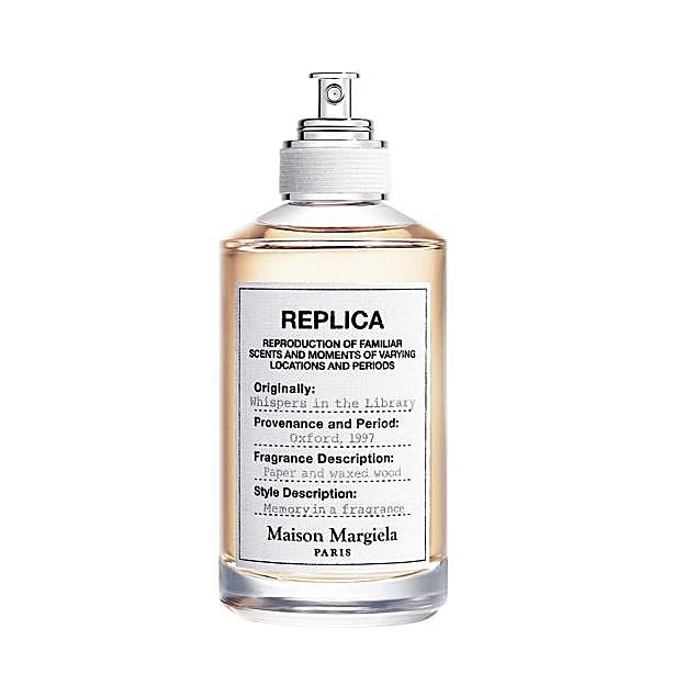 Whispers in the Library Replica, el perfume con olor a libros de la firma francesa Maison Margiela.
