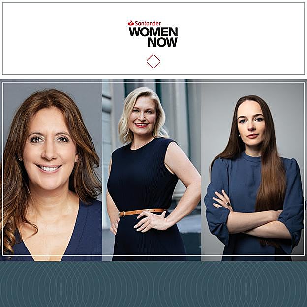 Dolores Redondo, Tosca Musk y Oleksandra Matviichuk. 