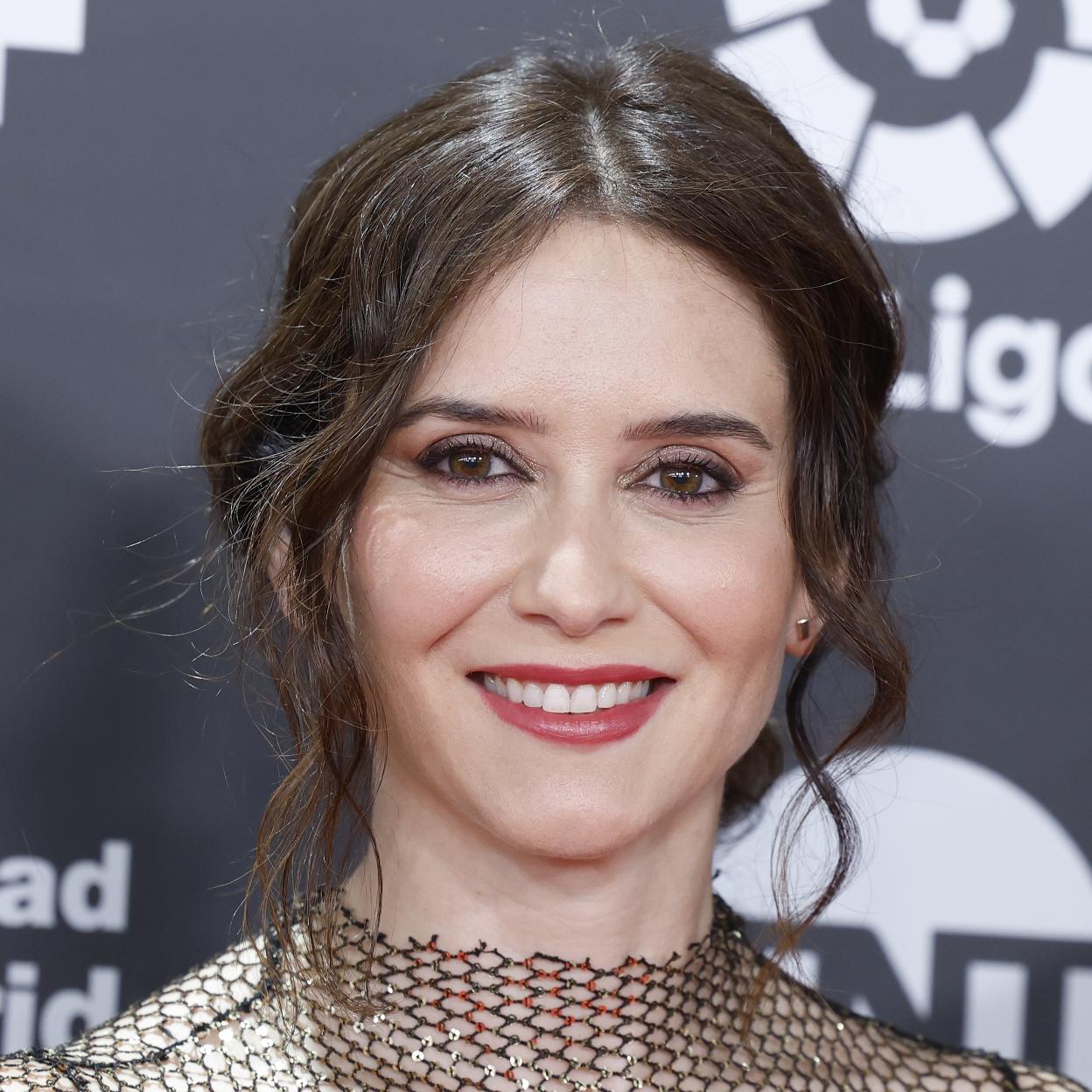 Isabel Díaz Ayuso en los Premios Platino 2023.