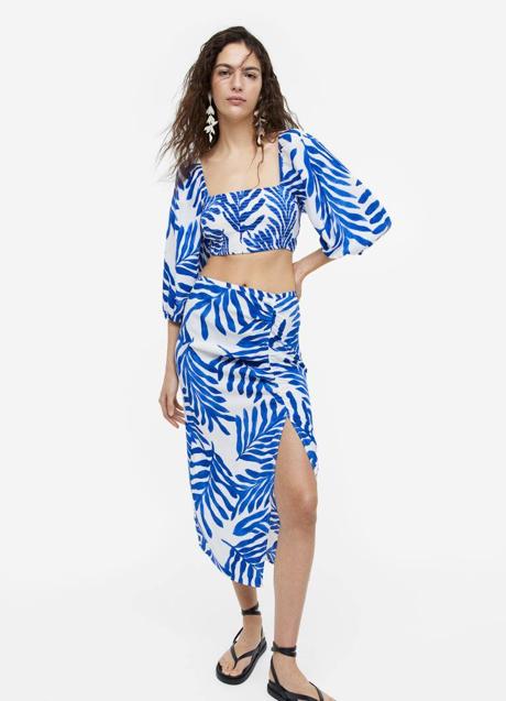 Imagen - Total look estampado con falda y blusa