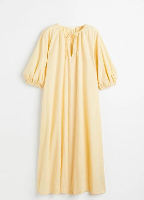 Imagen - Vestido amplio amarillo de H&M, 34,99€.
