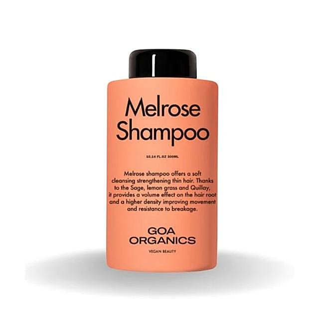Melrose Shampoo de GOA Organics.