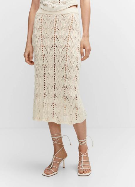 Imagen - Falda de punto de Mango (39,99 euros)
