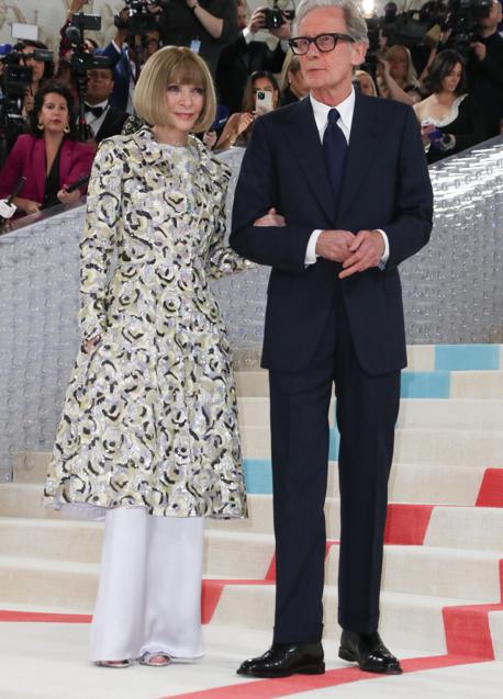 Imagen - Anna Wintour junto a Bill Nighy. / GTRES