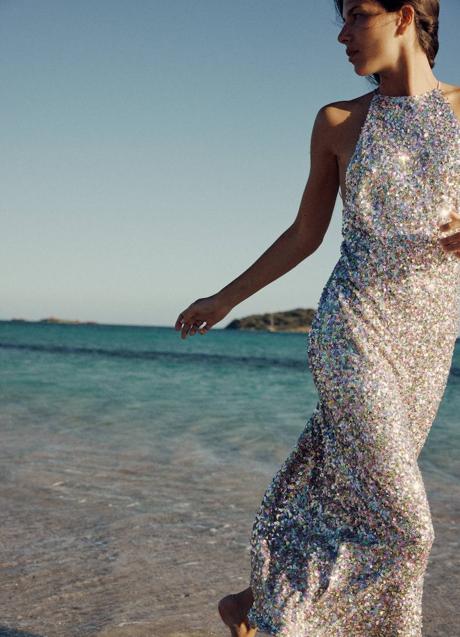 Imagen - Vestido de punto con lentejuelas