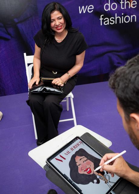 Imagen - Caricaturas en el stand de C&A. 