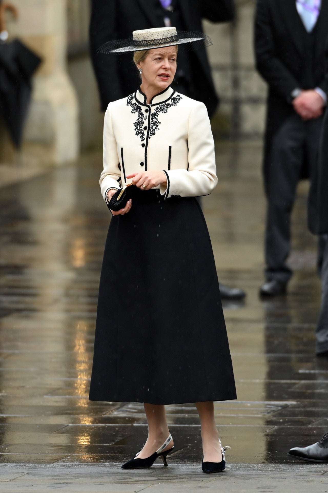 Lady Helen Taylor, una de las más elegantes con este estilismo inspiración New Look de Dior.