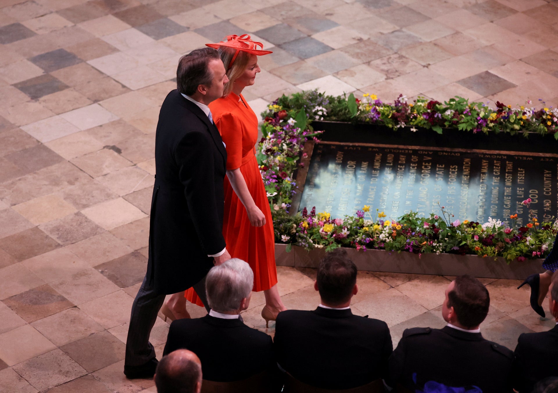 Liz Truss, en la coronación de Carlos III
