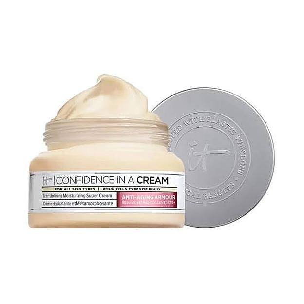 Crema hidratante facial para piel madura