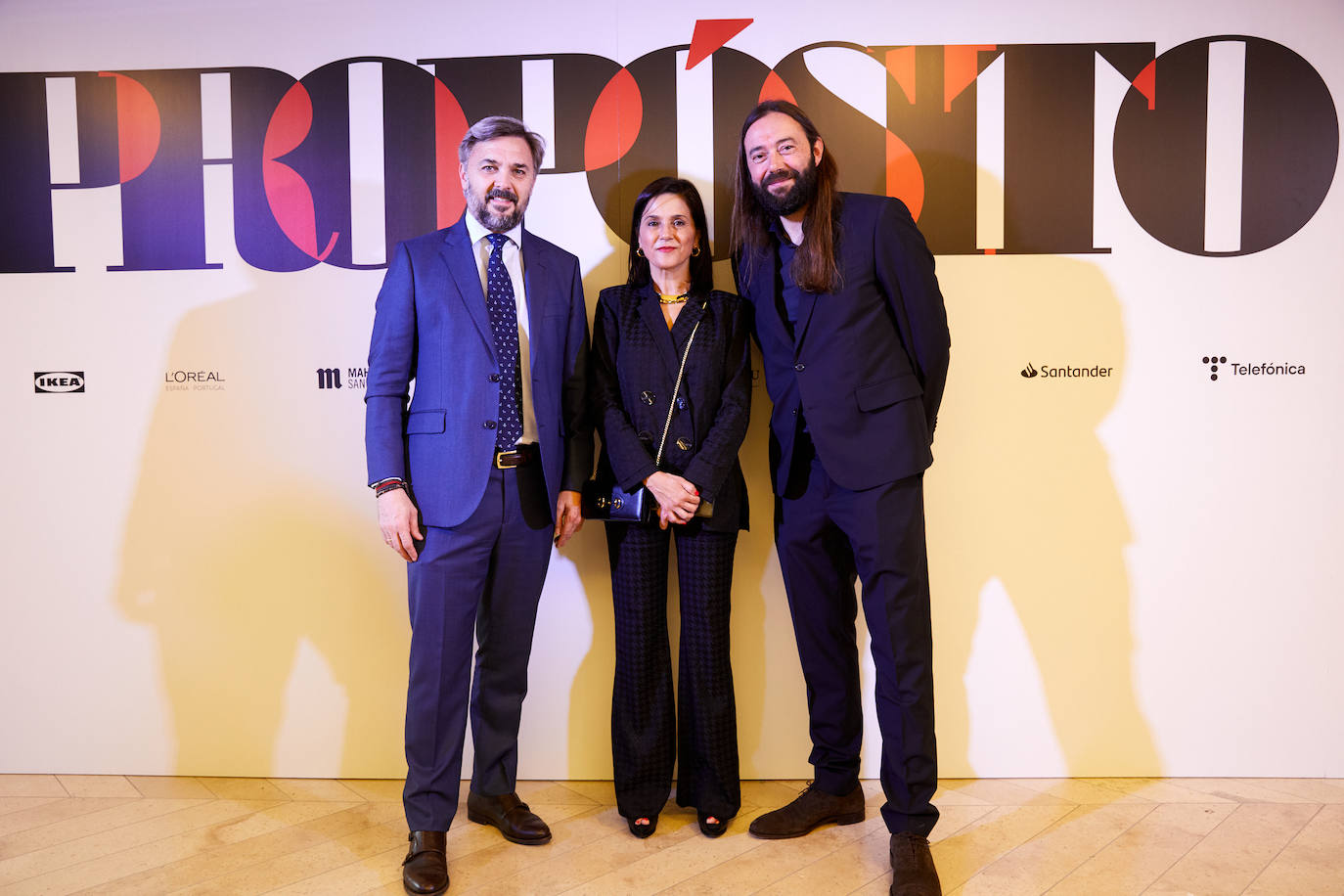 Óscar Dorda, director general de Arena Media; Angels Escobar, growth director; y Alfonso González, CSO.