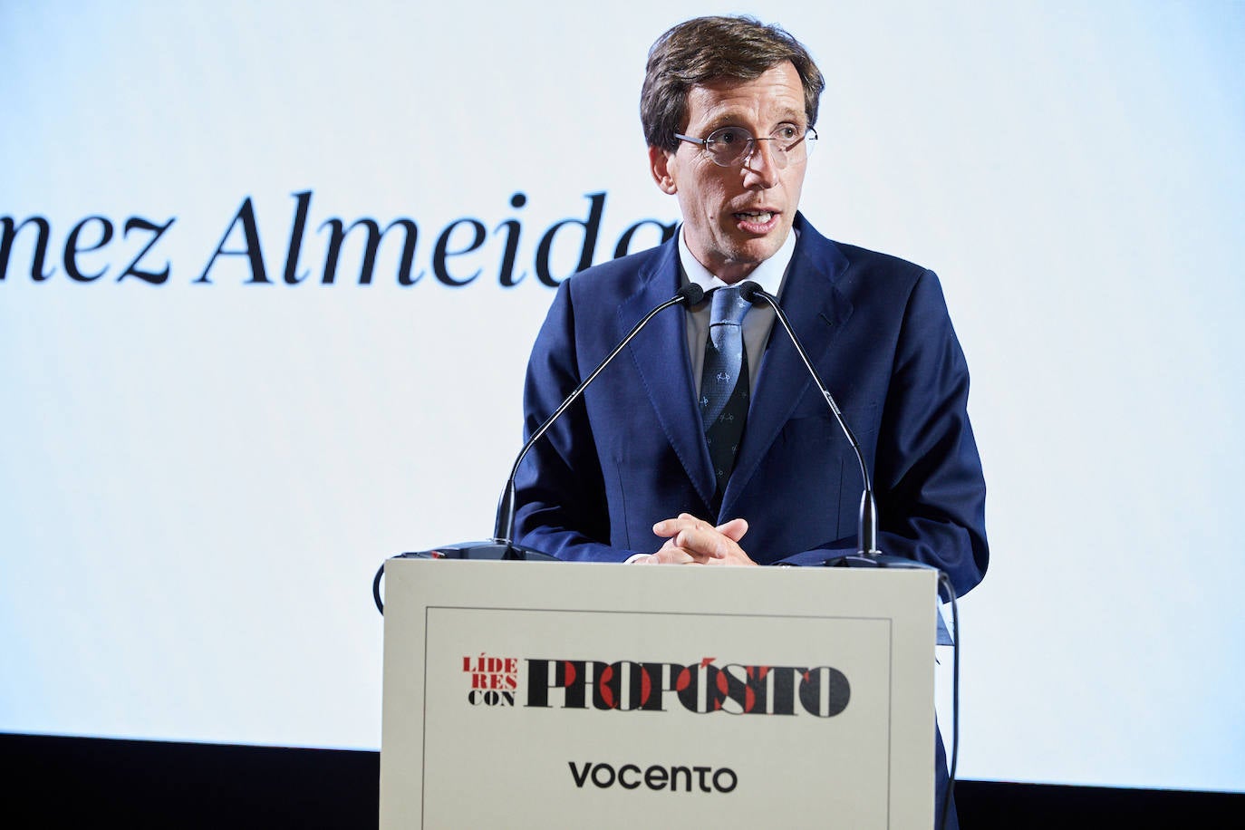 La clausura del acto corrió a cargo de José Luis Martínez-Almeida, alcalde de Madrid.