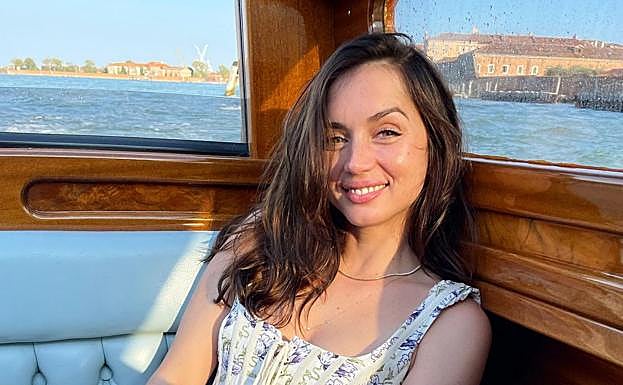 Ana de Armas en Venecia. 