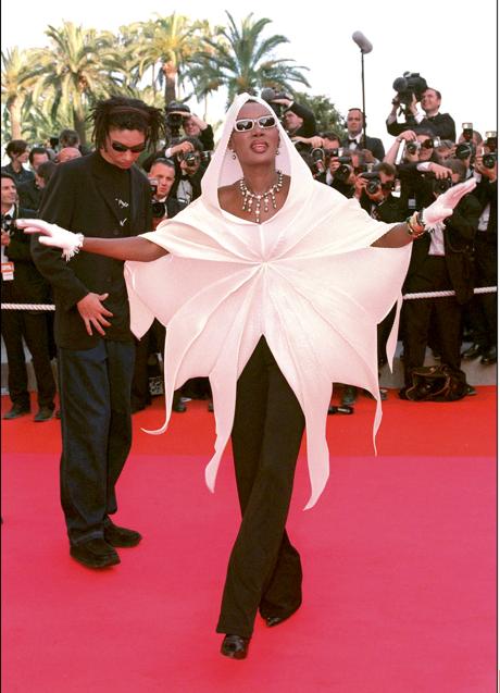 Imagen - Graces Jones en el Festival de Cannes de 2001./ GTRES