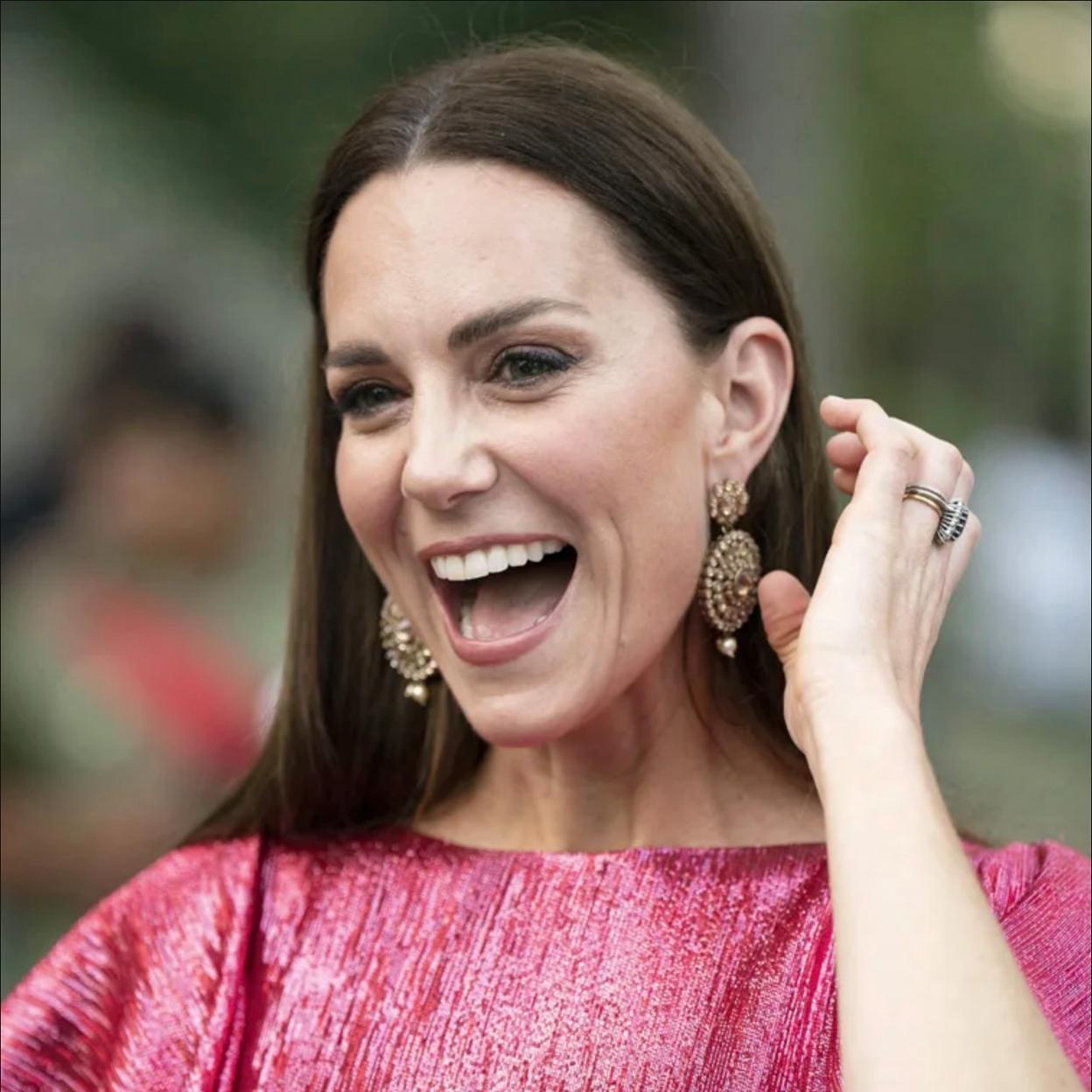 Kate Middleton luce siempre una melena perfecta.